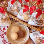 お配り用におすすめ☆クリスマスプチギフト(ロイヤルスノー)☆クッキー３枚入り