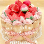 🍓苺のシャルロットケーキＰ　A-71