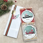 ギフト仕様2枚セット☆名入れ☆クリスマスオーナメント☆組み合わせ自由☆スペシャルギフト2024