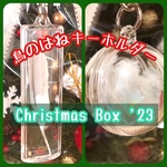 Christmas Box 2023 鳥のはねキーホルダー★インコや文鳥の小鳥のハンドメイドおもちゃ　バードトイ　ストラップ　キーホルダー　写真入り　クリスマス