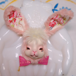 siesta aniyちゃんのfaceブローチ