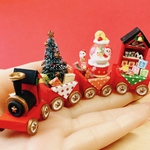 ■受注制作■ミニチュア　クリスマストレイン　ハンドメイド