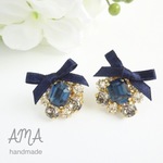 【再販】Ribbon Jewely ピアス