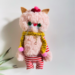 No.6607 ふわもこ猫chanぬいぐるみ