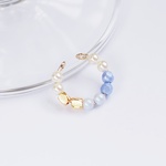 送料無料 pure blue * イヤーカフ