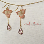 小花の雫 ピアス