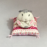 寝てるハムスター(ジャンガリアン風②)