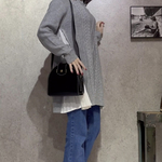 VINTAG ChristianDior CDレザーショルダーバッグ クリスチャンディオール Trotter Hand Bag ブランドヴィンテージ ニット　アンティーククラシックブランド