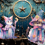 デザインペーパー  NIGHT CAT Vol.1