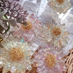 キラキラお花のおっきなスマホグリップ