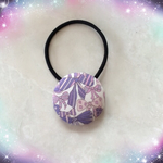 【送料込】リバティ くるみボタン ヘアゴム