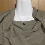 ブラックルチルクオーツのプチネックレス