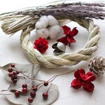 しめ縄飾りのハンドメイド花材セット