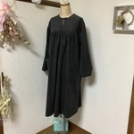 シャツコール　チャコール　ワンピース💕