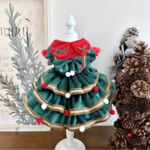 ペット 服、犬服、猫服、ワンちゃん用ワンピース、猫ちゃん用ワンピース、秋、冬、クリスマス