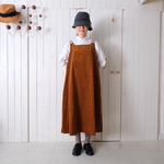 コーデュロイ ワンピース　c/#01 classic orange...No.04