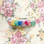 🉐特価【美auraのカケラ】ビオラ／花びら／ドライフラワー／押し花／イエロー／グリーン／ブルー／オレンジ／パープル／ピンク／ヘアクリップ