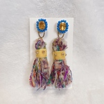 刺繍シリーズピアス