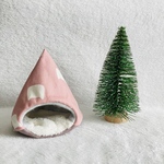 ハムスターのあったかテント⛺ねこたま　ピンク系