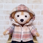 【単品】Sサイズ ダッフィー ファスナー開きコート