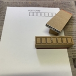 ✩.*˚【POST CARD】＆郵便番号枠＊小 2点セット✩.*˚スタンプ