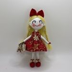 ハンドメイドドールチャーム　バックチャーム　お人形