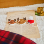 【小さめサイズ】クリスマス帽子🎅🦌💚❤️