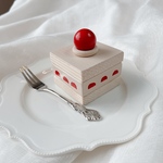 木製ショートケーキ［かくかくシリーズ］