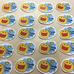 【値下げ】オリジナルフレークシール☆にこにこまん
