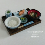 ミニチュア朝ごはん