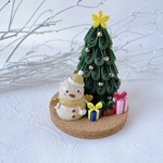 スノーマンのクリスマス🎄（ペーパークイリング、クイリング）