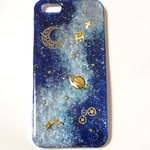 ☆宇宙　 iPhone5・5Sの宇宙塗りiPhoneケース・携帯カバー☆