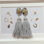 再販♡天然石⋆*クロスピアス