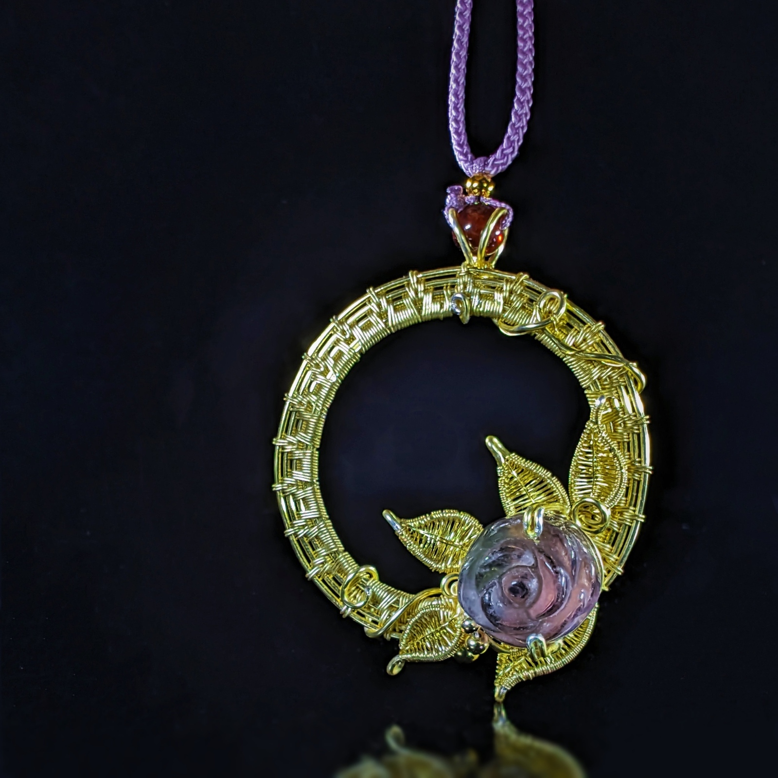◆新商品◆宝石質◆フローライト ペンダントトップ  K00599