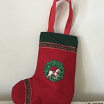 クリスマスの靴下型バッグ『木馬とブリキの兵隊』