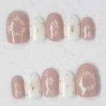 【2月末まで期間限定】あやのすけちゃん×Dolly nailコラボ　˗ˏˋうさぎちゃんの押し花ネイルˎˊ˗ 　DN116