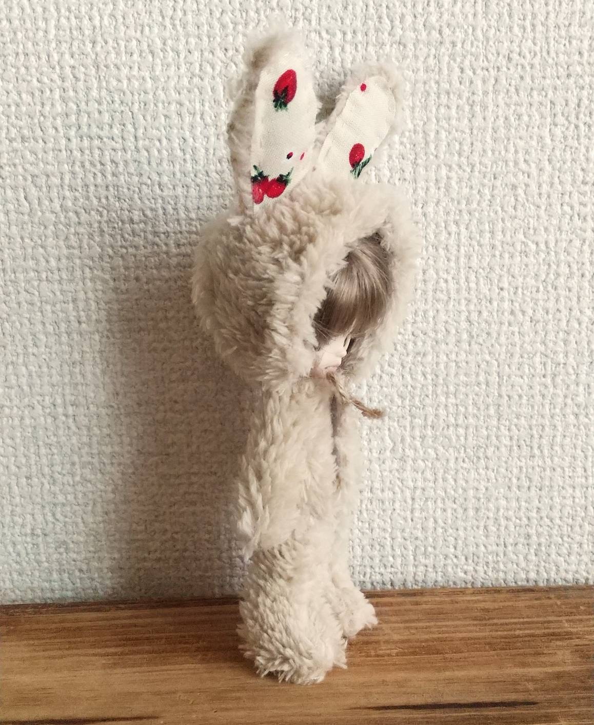 うさぎ 着ぐるみ ブライス アウトフィット ハンドメイド（多様な