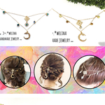 ☺︎今年流行☺︎ バックカチューシャ  パーツが選べる♡ 実際に並べてどんな感じか見せます♡