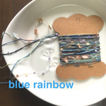 《再販》AVRIL糸の引き揃え糸♥︎blue rainbow