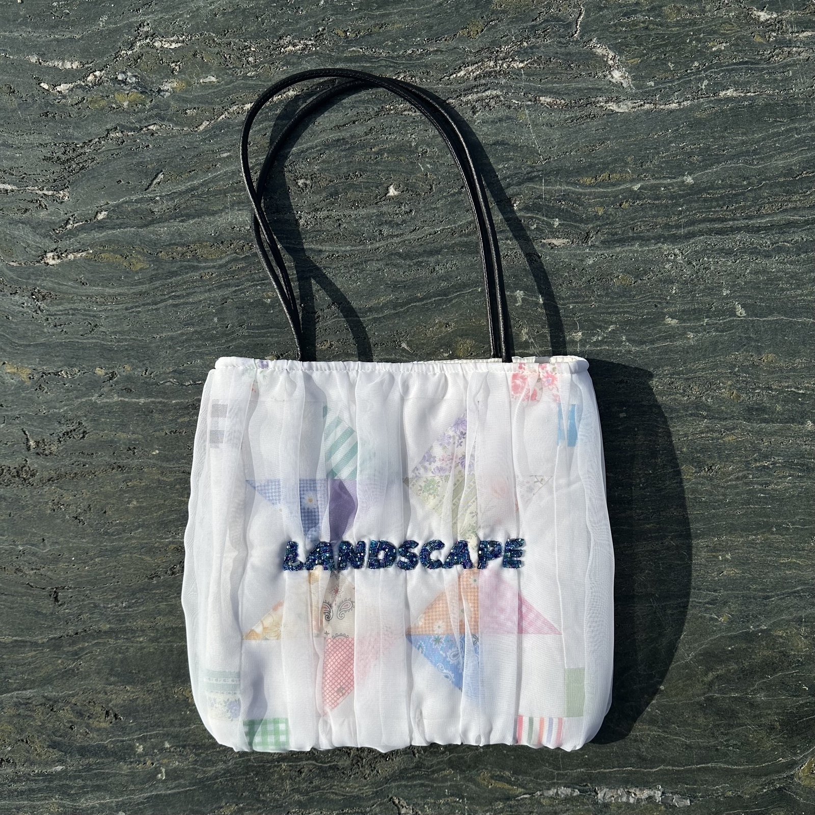 ラバリ手刺繍 ハンドメイド手提げかばん ハンドメイド 刺繍バッグ 分厚 猫 手提げトートバッグ 手作り