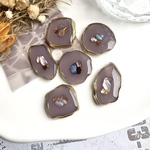 【送料無料】ハンドメイド　パーツセット　レジンパーツ　ニュアンス　ピアスパーツ　カボション　貼り付けパーツ