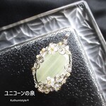 イエローカルサイトペンダント（ワイヤージュエリー☆ワイヤーアクセサリー☆ワイヤーラッピング天然石ネックレス☆KuthumistyleⓇ☆クツミスタイル）