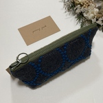 <完成品> tambourine×ringoメガネケースにもなるペンケース✨ミナペルホネンの生地を使用して