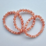 ◆再販売◆宝石質◆超美品◆希少◆K00598  花火ピンクスーパーセブン(ゲーサイトインクォーツ)  8ミリ 天然石ブレスレット パワーストーンブレスレット