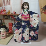 27センチドール用振袖