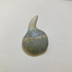 くわいのブローチ（つや消し）