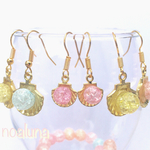 パステルカラープチ☆シェルピアス（イヤリング）