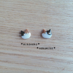✴︎mikeneko✴︎三毛猫ピアス