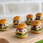 ミニチュア☆ダブルチーズバーガー