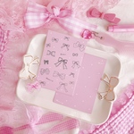 【両面】りぼんとピンクのメモ40枚🎀